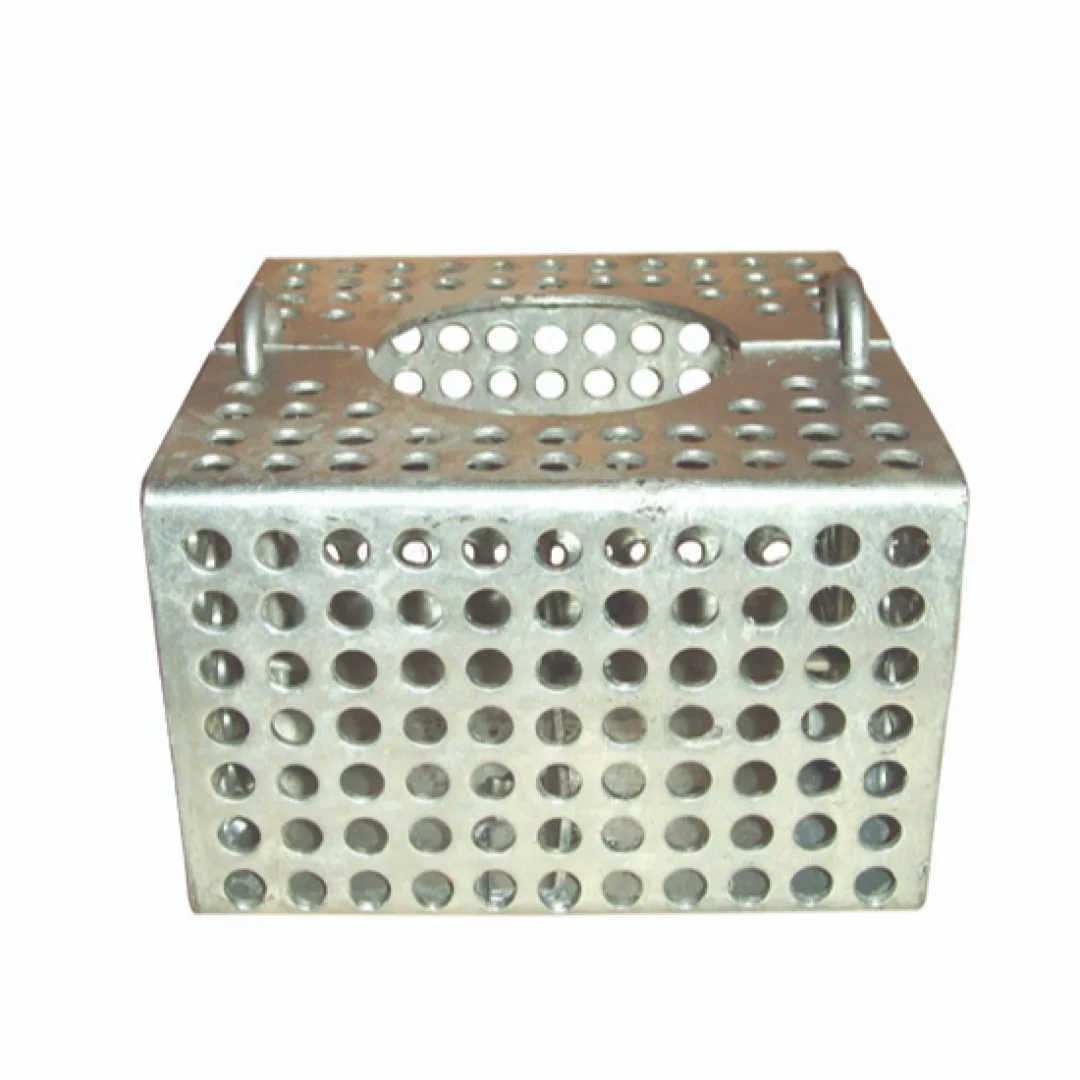 MARINE ROSE BOX GALVANIZE  - Marine Valves showing detailed view with specifications and design features in realistic presentation